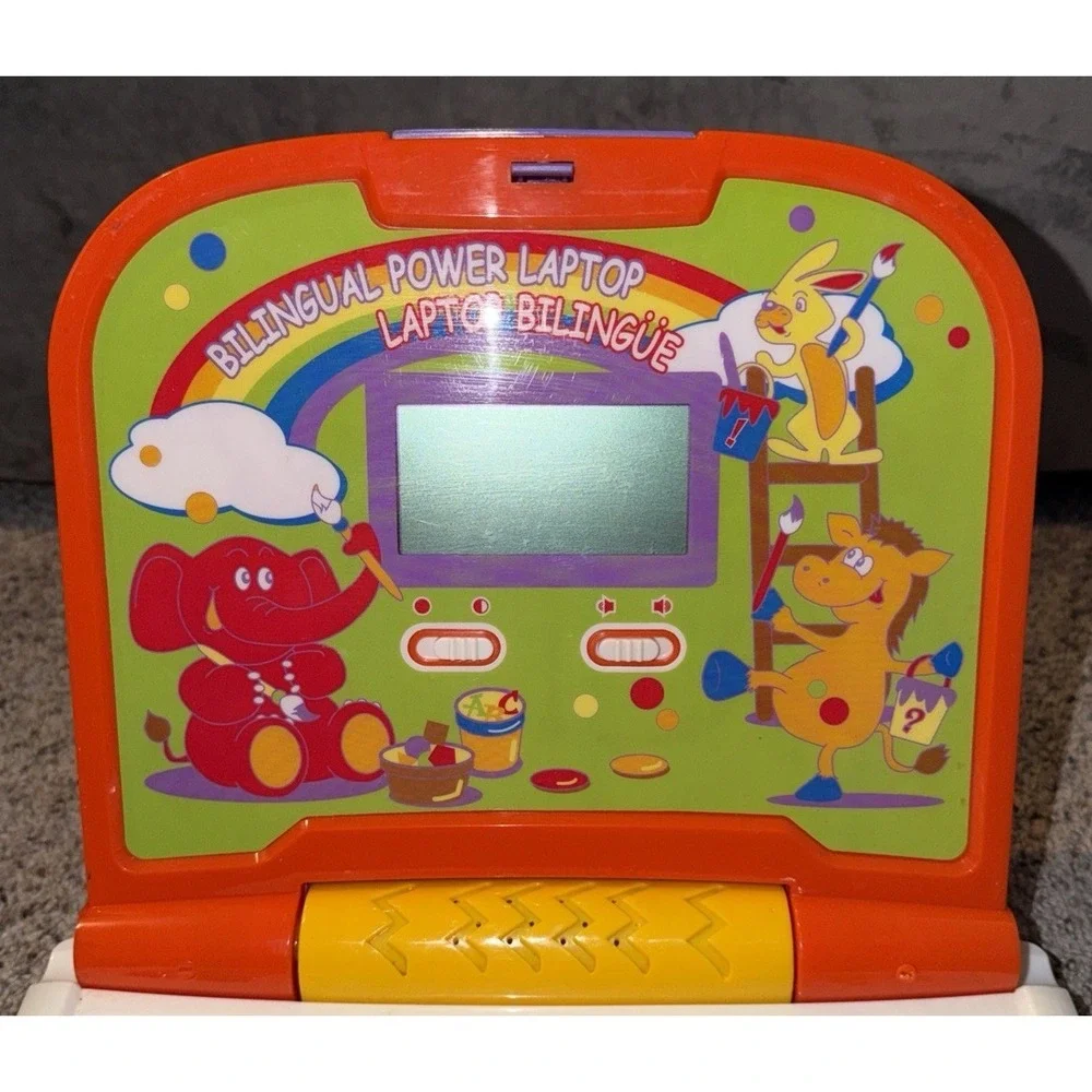Kids‎ Kool Toyz Talking Bilingual Power Laptop Educational Learning Works